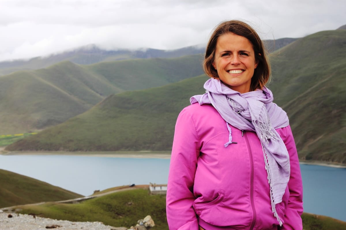 Didie Schackman in Tibet