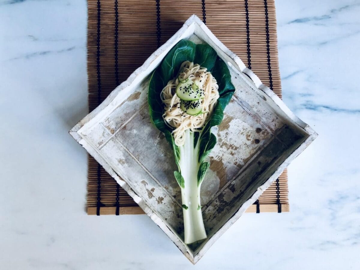 koude noedels in de zen keuken