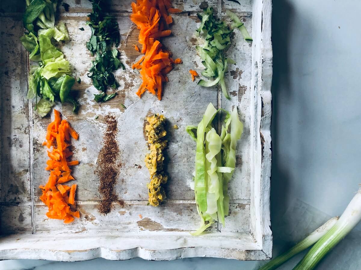 verse loempia volgens boeddhistisch recept