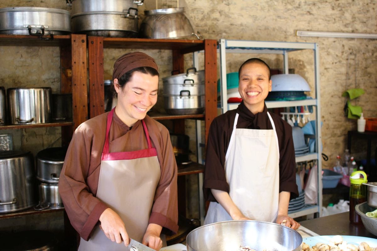 samen koken in en mindful eten