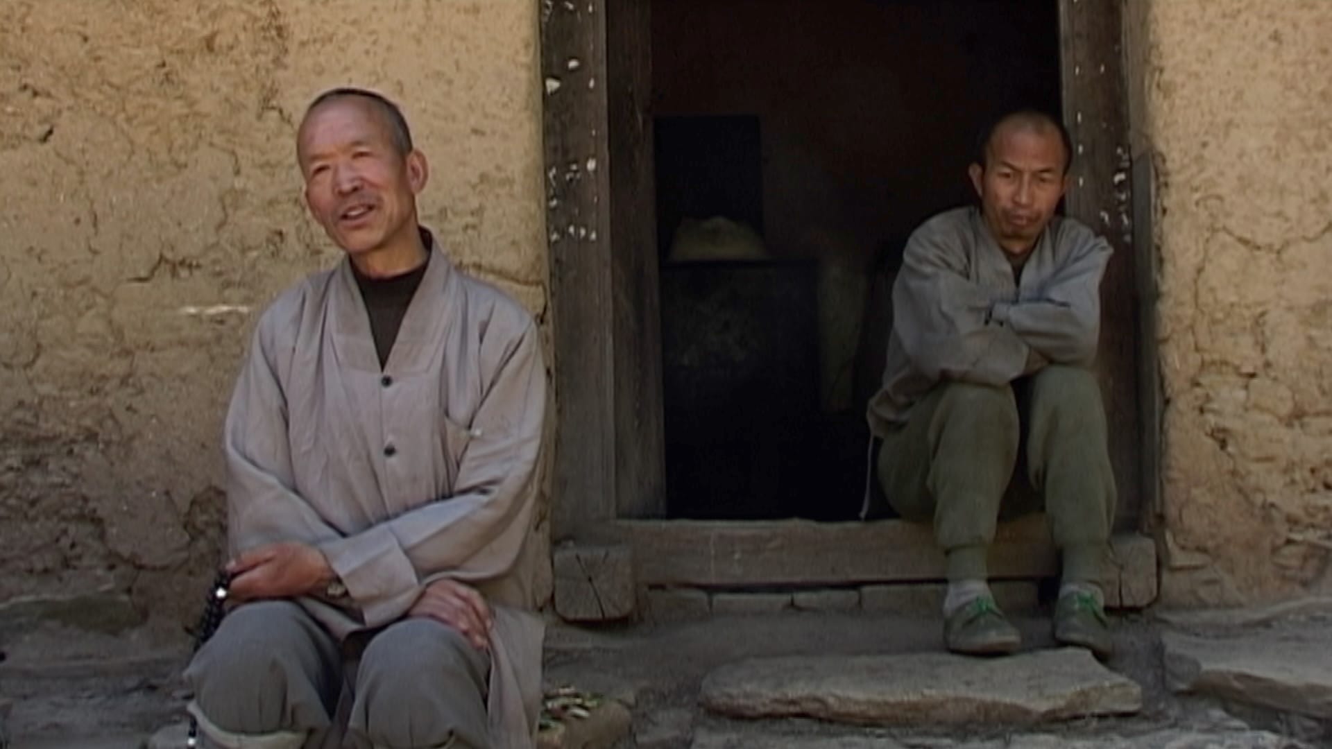 boeddhistische kluizenaars in een film