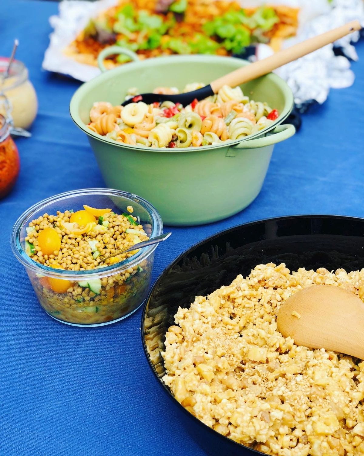 linzensalade uit de klooster keuken
