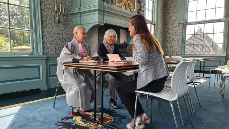 levenslessen van boeddhistische chef