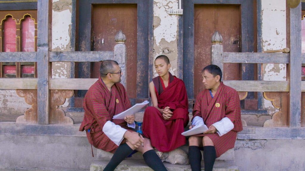 Film over Bhutan