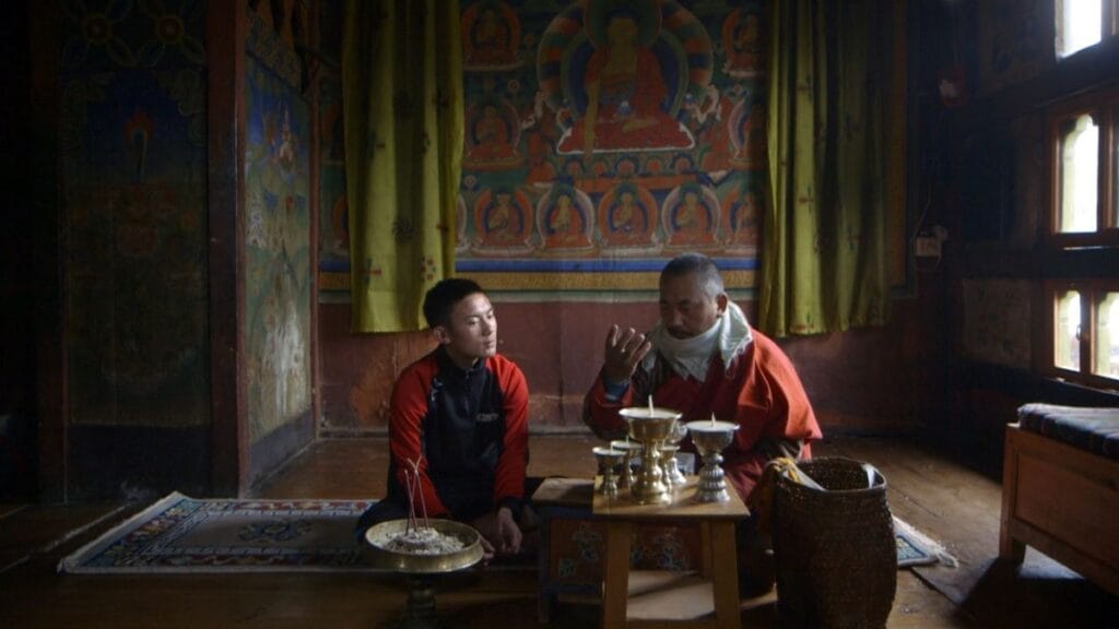 film over Bhutan en boeddhisten