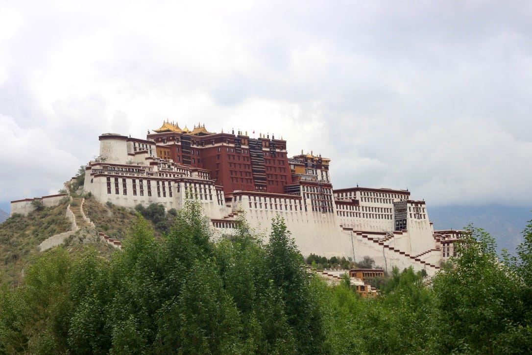 Didie Schackman op reis in Tibet
