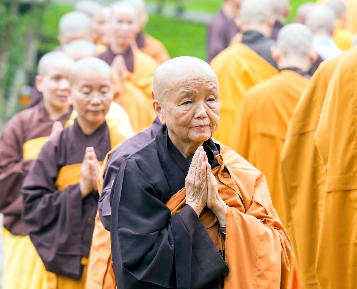 zen boeddhist vrouw uit Vietnam Chan Khong