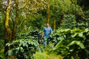 boeddhistische koffie ondernemer